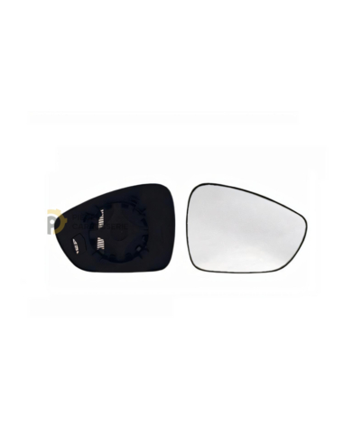 Glace bleue chauffante pour rétroviseur droit CITROEN DS5