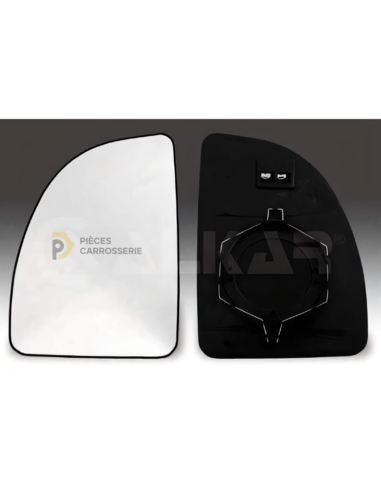 Glace pour rétroviseur gauche chauffant CITROEN Jumper 99-