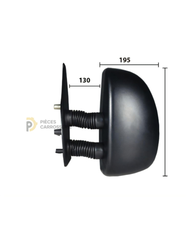 Rétroviseur gauche manuel pour CITROEN JUMPER 99-06