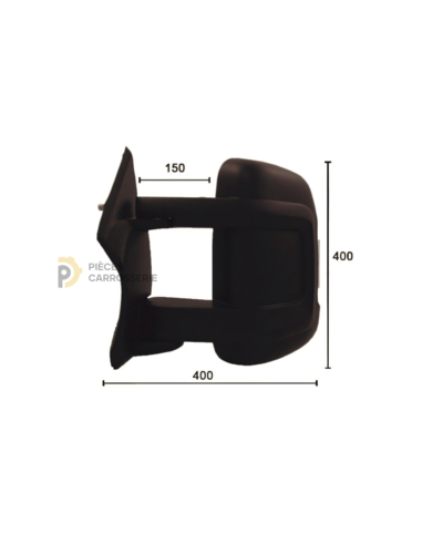 Rétroviseur gauche manuel + feu CITROEN JUMPER III 2006-2014