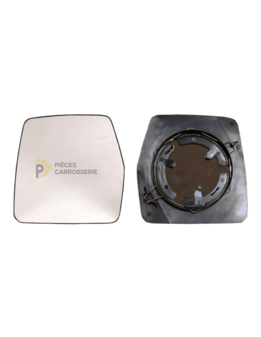 Glace rétroviseur gauche CITROEN JUMPY + support manuel