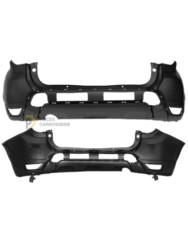 Pare-chocs arrière noir DACIA DUSTER II - À apprêter pour peinture