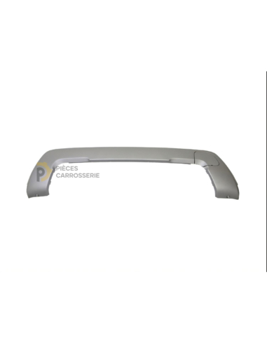 Protection pare-chocs arrière gris argent pour Dacia Duster II