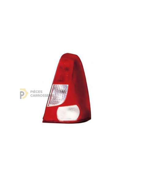 Feu arrière droit rouge-blanc pour DACIA LOGAN I Berline