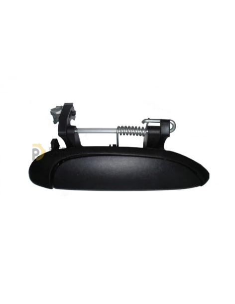 Poignée de porte extérieure droite noire pour Dacia Logan