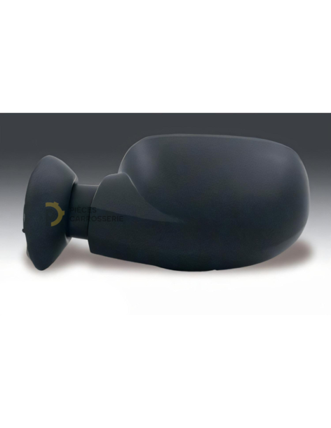 Rétroviseur gauche manuel DACIA LOGAN I - Coque noire et glace