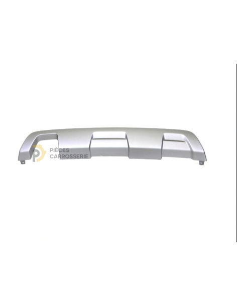 Protection pare-chocs arrière peinte gris argent Dacia Sandero