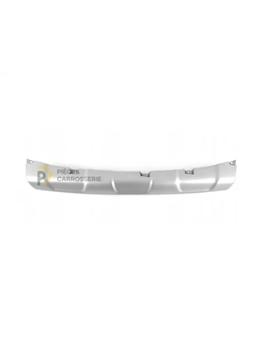 Protection pare-chocs avant peint gris argent pour Dacia Sandero