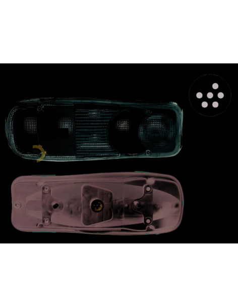 Feu arrière avec antibrouillard pour CF 75 gauche 24V