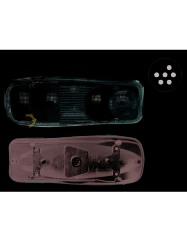 Feu arrière avec antibrouillard pour CF 75 gauche 24V