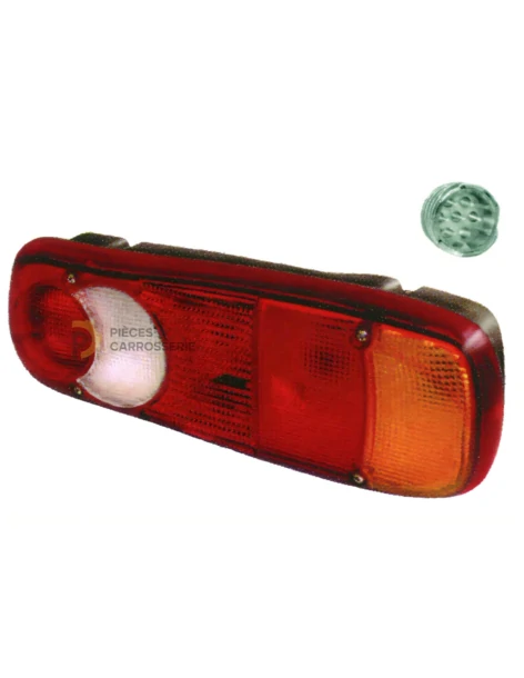 Feu arrière CF 85 Droit avec antibrouillard et réflecteur 24V