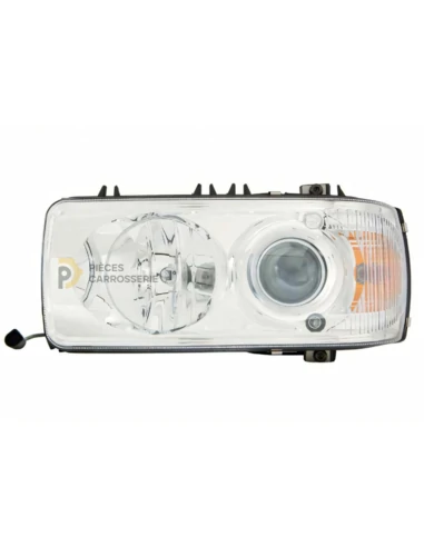Phare droit D2S + H1 xénon 24V CF 85 manuel/électrique