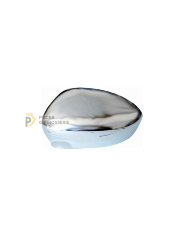 Coque rétroviseur gauche Chromée pour FIAT 500 II 2007-2020