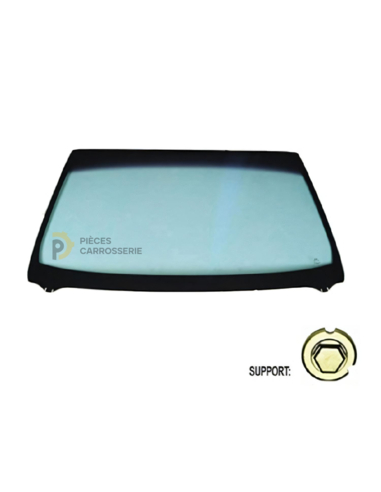 Pare-brise teinté vert athermique pour FIAT 500L II (2012-2018)