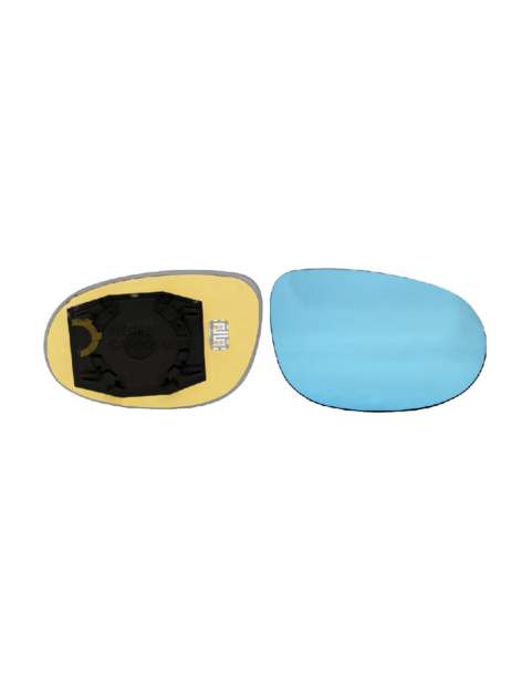 Glace bleue avec support rétroviseur droit FIAT BRAVO II