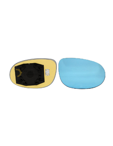 Glace bleue avec support rétroviseur droit FIAT BRAVO II
