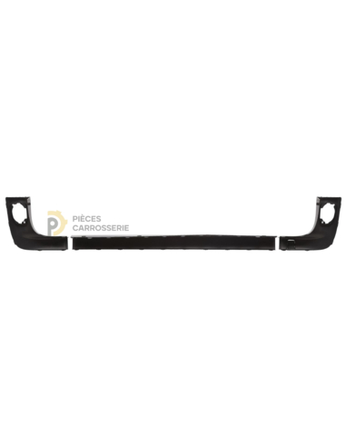 Jeu moulures pare-choc arrière Mercedes Citan W415 noir