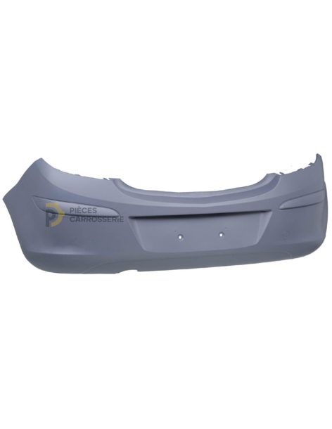 Pare-choc arrière Opel Corsa D 5 portes - Apprêté à peindre