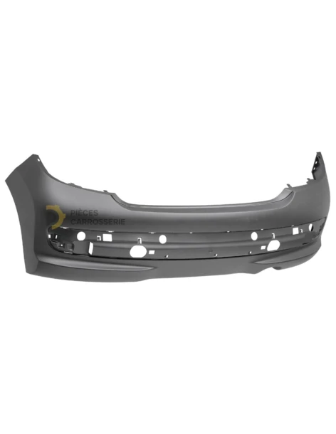Pare-choc arrière Peugeot 207 Sport à peindre, modèle nu