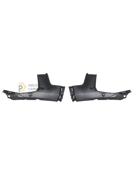 Jeu d'enjoliveurs pour Pare-choc avant Peugeot 3008 II 2016-2020