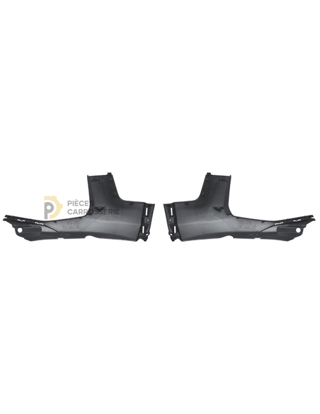 Jeu d'enjoliveurs Pare-choc avant LED pour Peugeot 5008