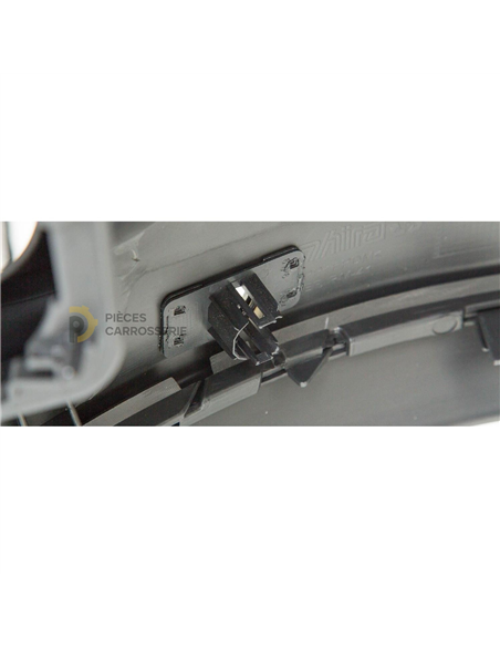 Pare-choc avant Renault MEGANE III 3p, apprêté, compatible capteurs