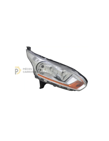 Phare Droit H7+H15 [Chrome] pour FORD CONNECT II 2014-2018
