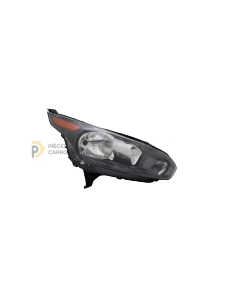 Phare droit H7+H15 noir pour FORD CONNECT II 2014-2018