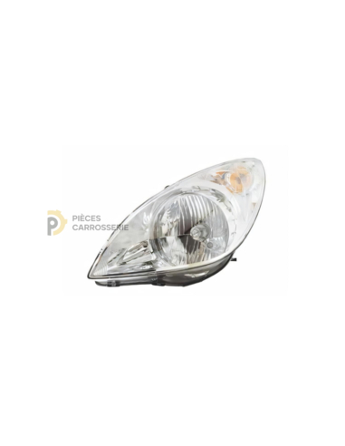 Phare gauche H4 pour HYUNDAI i20 I (04/09-04/12) électrique