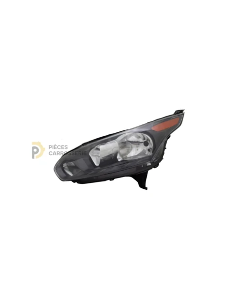 Phare gauche H7+H15 noir pour FORD CONNECT II (2014-2018)