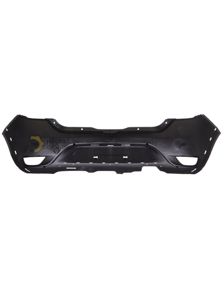 Pare-chocs arrière noir pour Dacia Sandero II et Stepway II