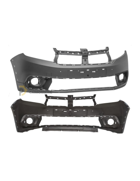 Pare-chocs avant à peindre Dacia Sandero II/Stepway II 2016-2020