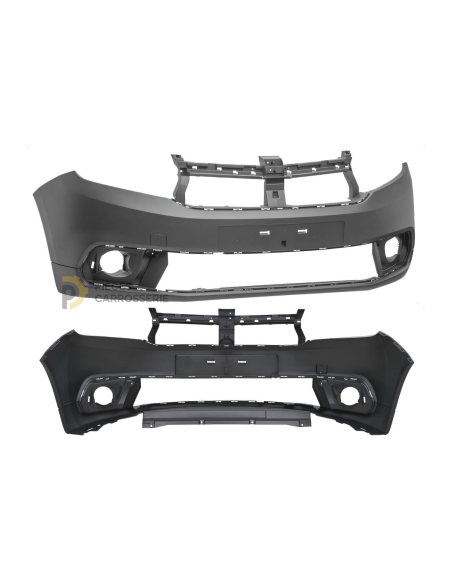 Pare-chocs avant à peindre Dacia Sandero II & Stepway II