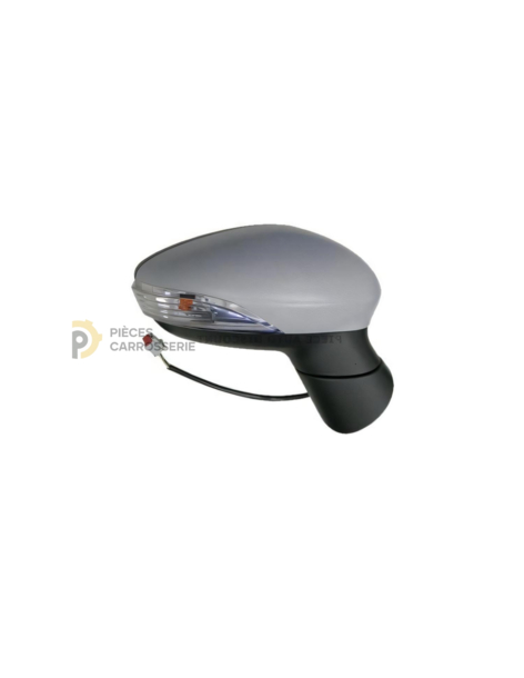 Rétroviseur droit électrique à peindre pour Ford Fiesta MK6 2008-2012