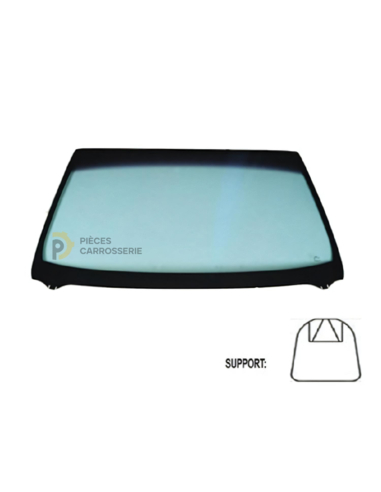 Pare-brise teinté vert athermique FORD TRANSIT CUSTOM 2012-2018