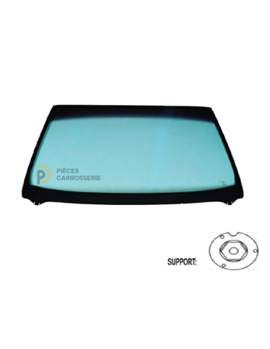 Pare-brise teinté vert athermique FORD TRANSIT CUSTOM 2012-2018