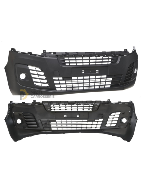 Pare-chocs avant noir AB pour OPEL VIVARO III depuis 09/2019