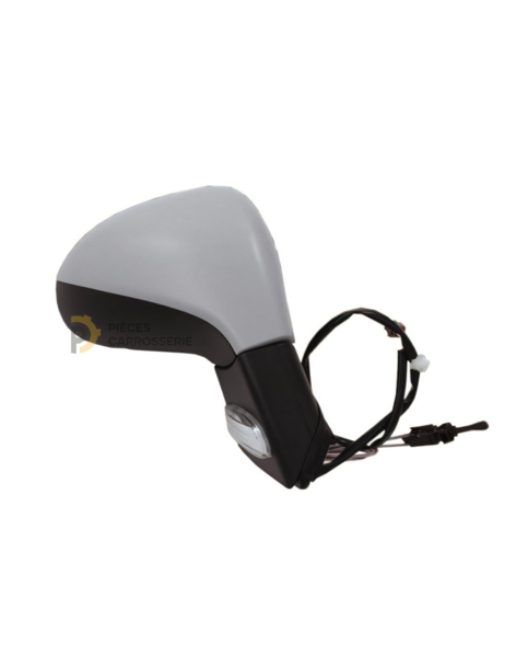 Rétroviseur droit PEUGEOT 207 à peindre avec feu et sonde