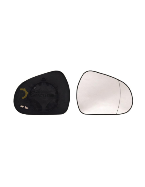 Glace support rétroviseur droit chauffant PEUGEOT 207 (06-09)
