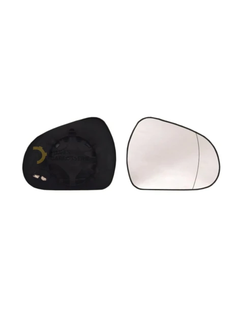 Glace support rétroviseur droit chauffant PEUGEOT 207 (06-09)