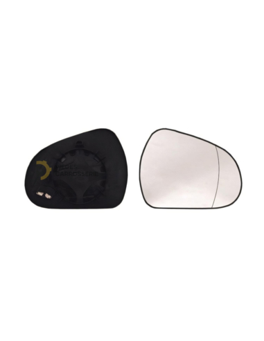 Glace support rétroviseur droit chauffant PEUGEOT 207 (06-09)